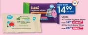 Clicks 80 My Earth Baby Wipes