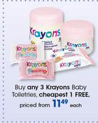 Krayons Baby Toiletries-Each