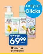 Childs Farm Baby Toiletries-Each