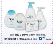 Dove Baby Toiletries-Each