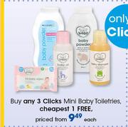 Clicks Mini Baby Toiletries-Each