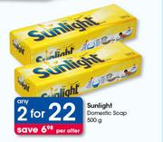 Sunlight Domestic Soap-2 x 500g