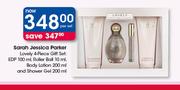 Sarah Jessica Parker Lovely 4 Piece Gift Set EDP-100ml,Roller Ball-10ml,Body Lotion-200ml 