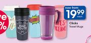 Clicks Travel Mugs-Each