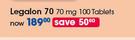 Legalon 70 70mg 100 Tablets-Per Pack