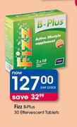 Fizz B-Plus 30 Effervescent Tablets-Per Pack