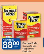 Ferrous Forte Complete Iron Supplement Products-Each