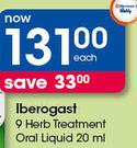Iberogast 9 Herb Treatment Oral Liquid-20ml Each