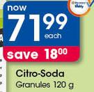 Citro Soda Granules-120g