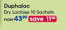 Duphalac Dry Lactose 10 Sachets-Each