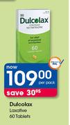 Dulcolax Laxative 60 Tablets-Per Pack