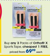 Orthofit Sports Tape-Each