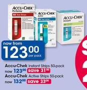 Accu-Check Active Strips 50-Pack