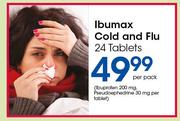 Ibumax Cold And Flu 24 Tablets-Per Pack