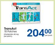 TransAct-10Patches Per Pack