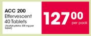 ACC 200 Effervescent-40Tablets Per Pack