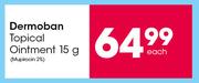 Dermoban Topical Ointment Mupirocin 2%-15g Each