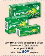 Berocca Boost Effervescent-Per Pack