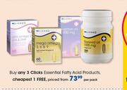 Clicks Essential Fatty Acid Products-Per Pack