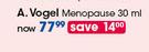 A. Vogel Menopause-30ml