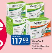 MenaCal.7 Products (Excl. Joint Everyday & Intensive)-Per Pack