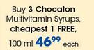 Chocaton Multivitamin Syrups-100ml Each