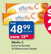 Efferflu C Immune Booster 20 Effervescent Tablets-Per Pack