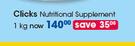 Clicks Nutritional Supplement-1Kg Each