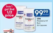 USN Phedra Cut XT Burn 30 Capsules-Per Pack
