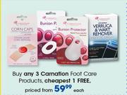 Carnation Foot Care Products-Each