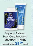 Virata Foot Care Products-Each