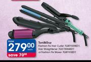 Toni&Guy Fashion Fix Hair Curler(TGIR1929ED1)/Hair Straightener(TGS T3004ED1) Or Fashion Fix Waver(T