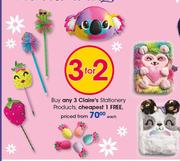 Claire's Stationery Products-Each