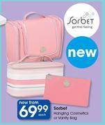 Sorbet Hanging Cosmetics Or Vanity Bag-Each