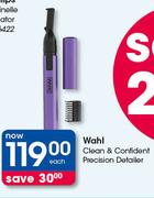 Wahl Clean & Confident Precision Detailer-Each