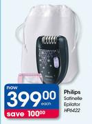 Philips Satinelle Epilator HP6422-Each
