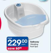 Safeway Vibrating Foot Spa-Each