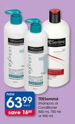 TRESemme Shampoo Or Conditioner 500ml,750ml Or 900ml-Each