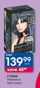 L'Oreal Preference Hair Colour-Each