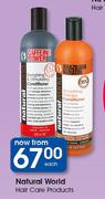 Natural World Hair Care Products-Each