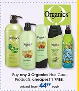 Organics Hair Care Products-Each