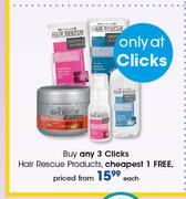 Clicks Hair Rescue Products-Each