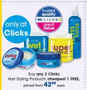 Clicks Hair Styling Products-Each