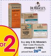 Dr. Miracle's Hair Care Products-Each