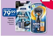 Gillette Mach 3 Selected Razors-Each