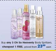 Oh So Heavenly Body Spritzers-Each