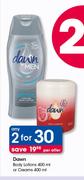 Dawn Body Lotions-400ml Or Creams-400ml-For 2