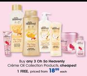 Oh So Heavenly Creme Oil Collection Products-Each