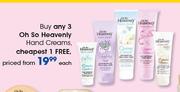 Oh So Heavenly Hand Creams-Each