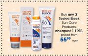 Techni Block Sun Care Products-Each
